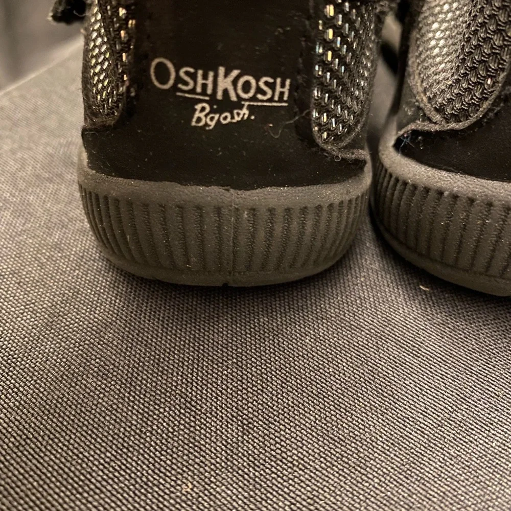 OshKosh‎ B’Gosh-Toddler Black Shoes-Size:5